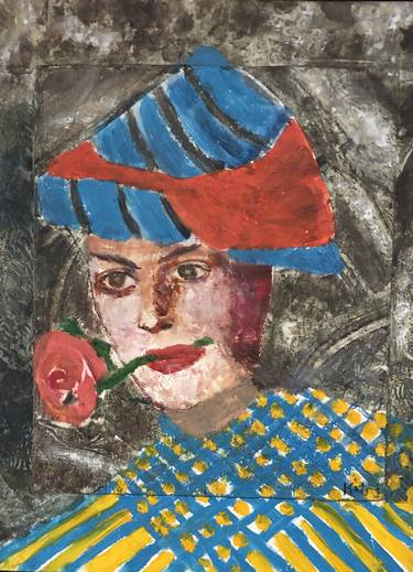 Woman With Rose thumb