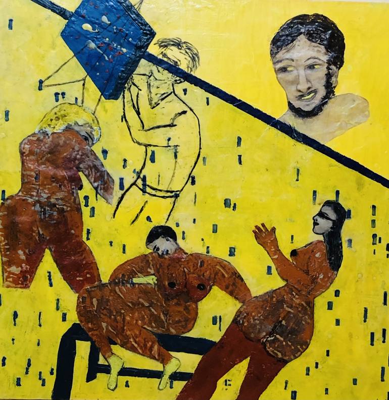 Print of Fine Art Political Paintings by Karma Kitaj