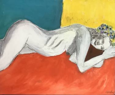 Original Figurative Body Paintings by Karma Kitaj