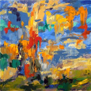 Original Abstract Expressionism Abstract Paintings by Stefano Maestrini