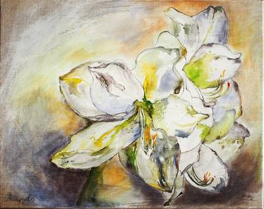 Original Floral Paintings by Katrin Schwurack