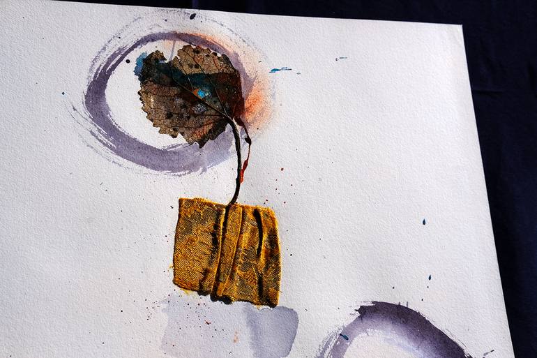 Original Contemporary Abstract Collage by Katrin Schwurack