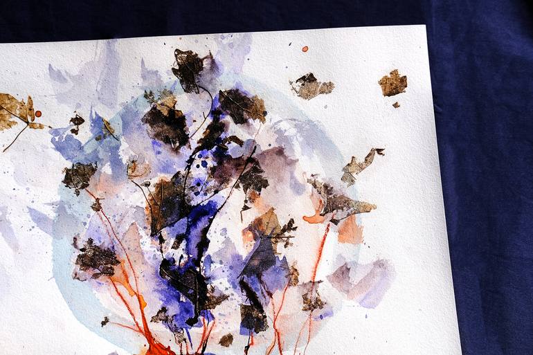 Original Modernism Abstract Collage by Katrin Schwurack