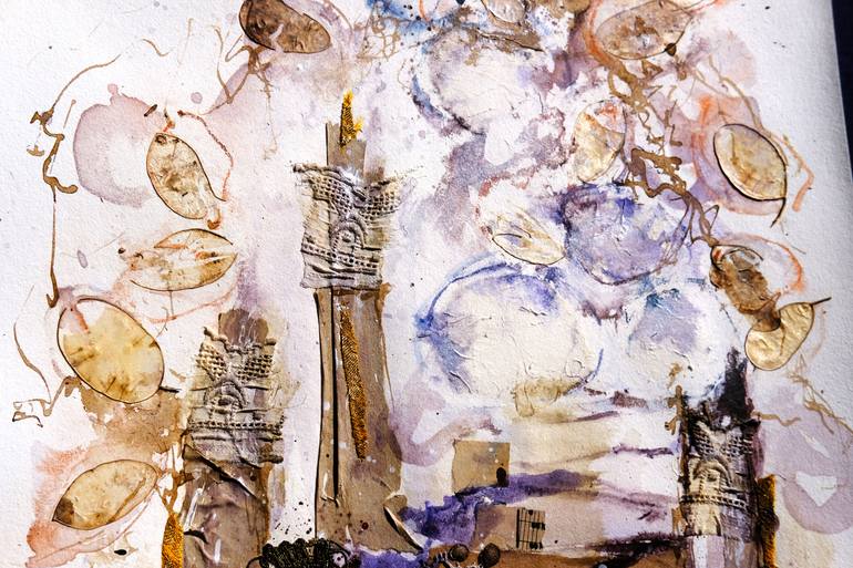 Original Modern Abstract Collage by Katrin Schwurack