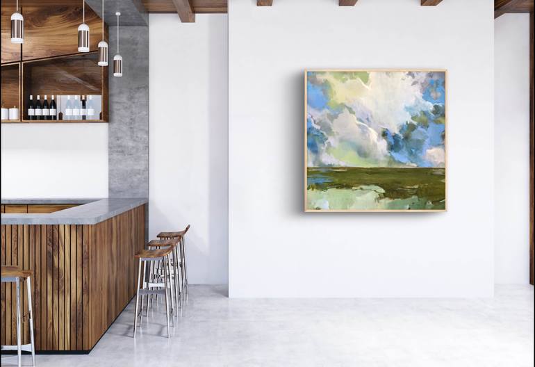 Original Figurative Landscape Painting by Stella Burggraaf