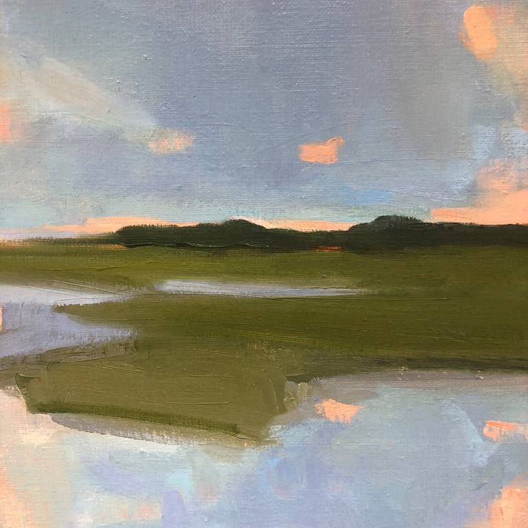 Original Figurative Landscape Painting by Stella Burggraaf