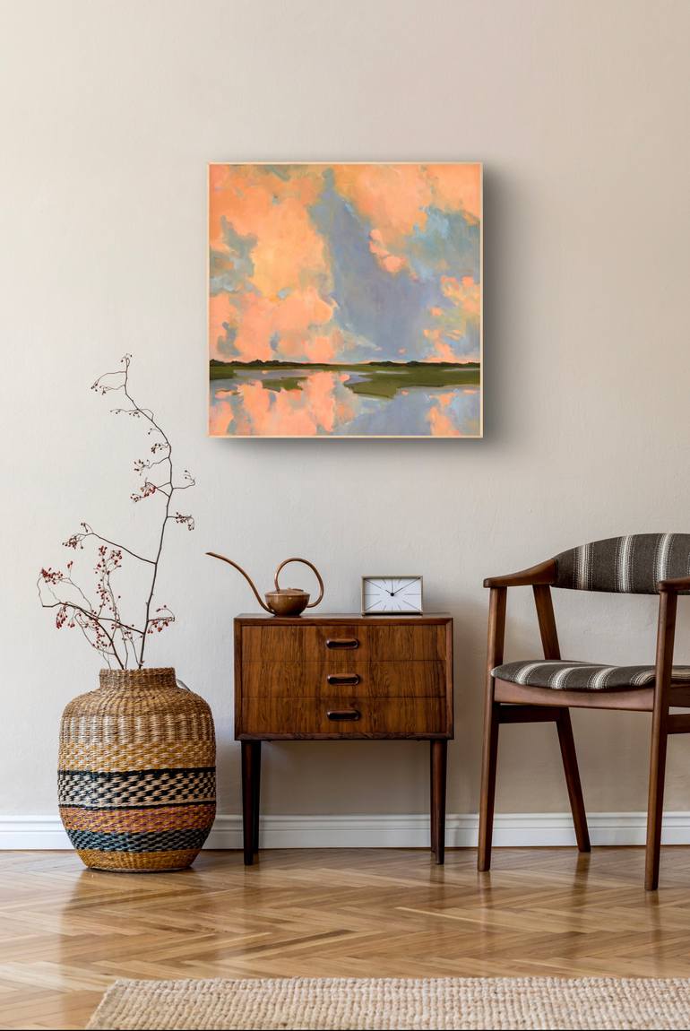 Original Figurative Landscape Painting by Stella Burggraaf