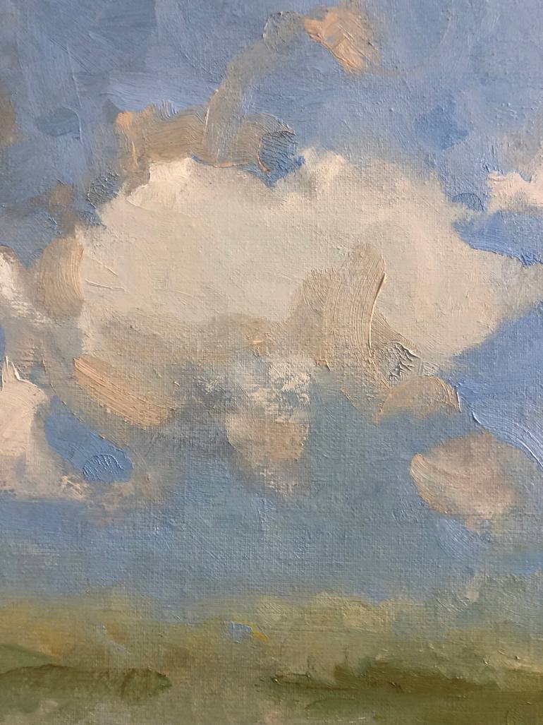 Original Figurative Landscape Painting by Stella Burggraaf