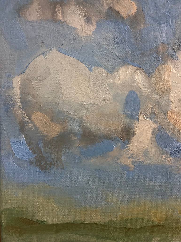 Original Figurative Landscape Painting by Stella Burggraaf