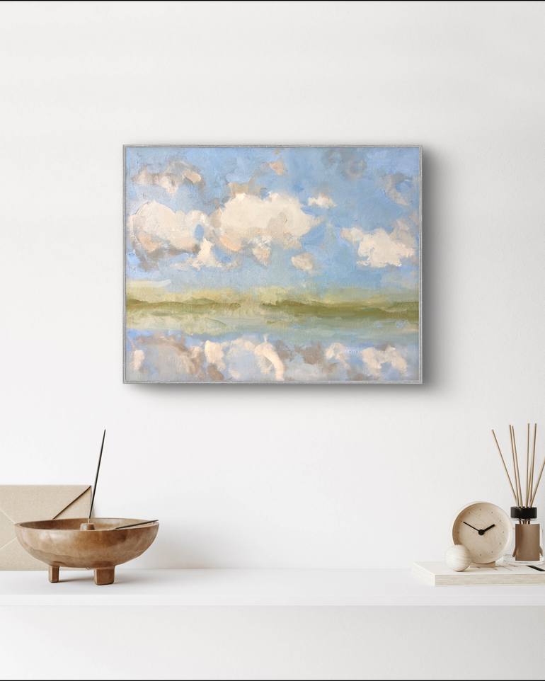 Original Figurative Landscape Painting by Stella Burggraaf