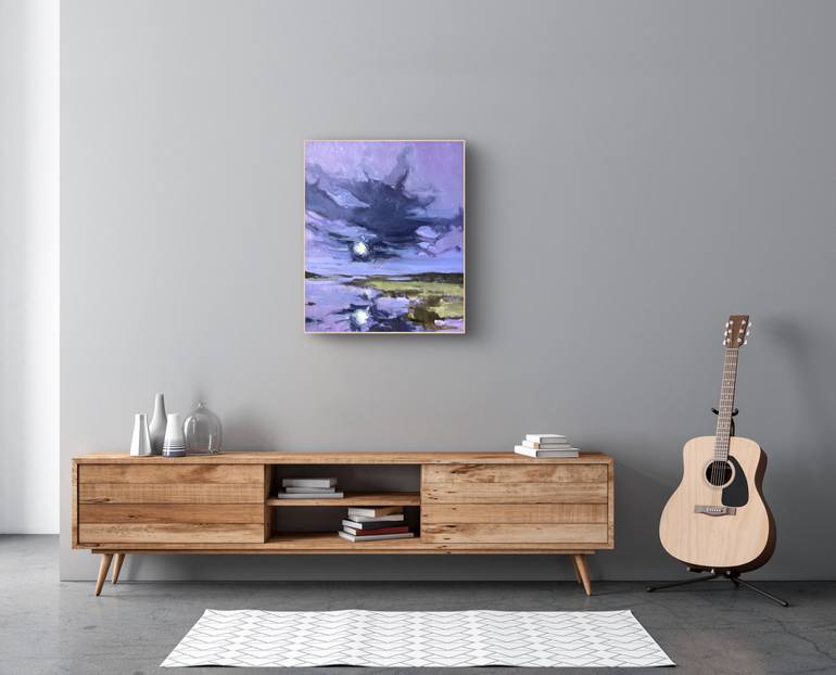 Original Figurative Landscape Painting by Stella Burggraaf