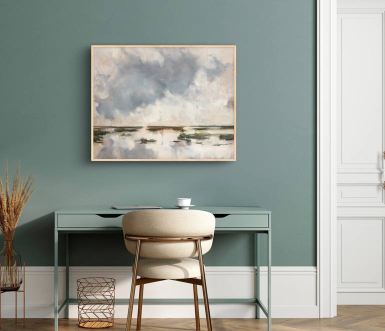Original Figurative Landscape Painting by Stella Burggraaf