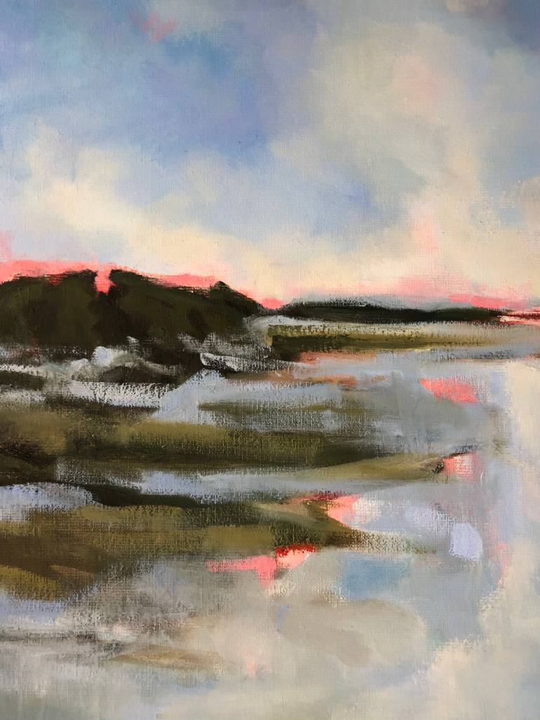Original Figurative Landscape Painting by Stella Burggraaf