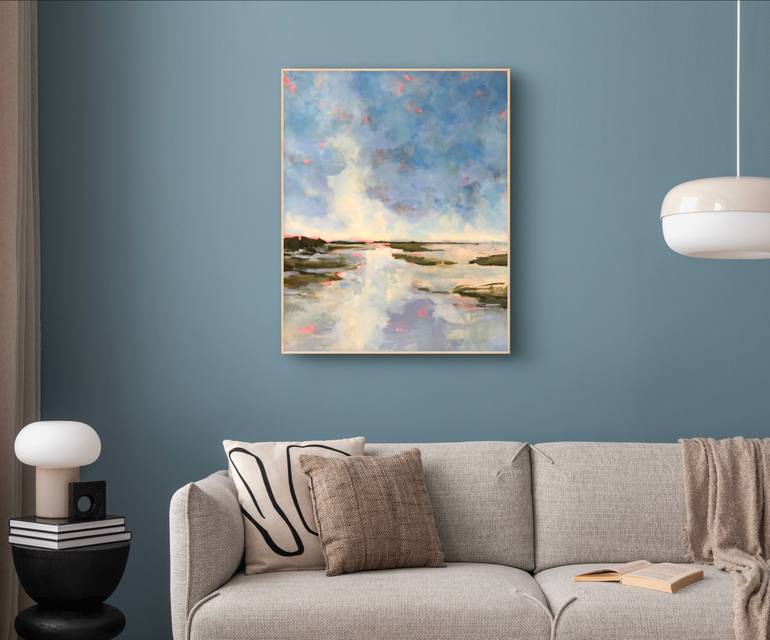 Original Figurative Landscape Painting by Stella Burggraaf