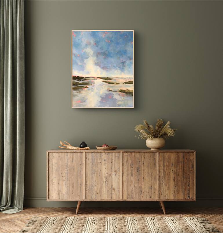 Original Figurative Landscape Painting by Stella Burggraaf