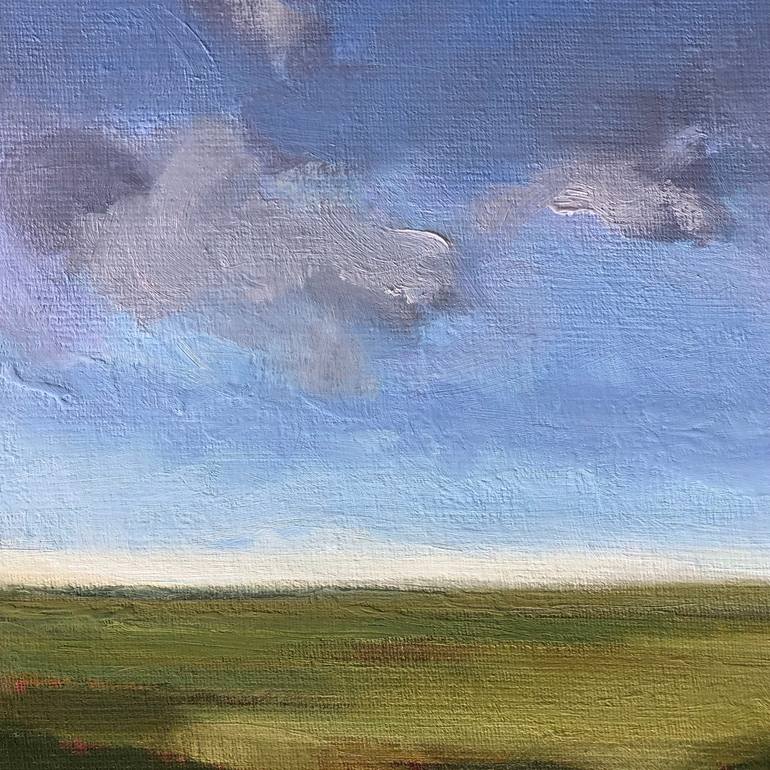 Original Impressionism Landscape Painting by Stella Burggraaf