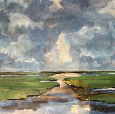 Original Impressionism Landscape Paintings by Stella Burggraaf