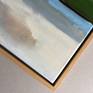 In wooden box frame