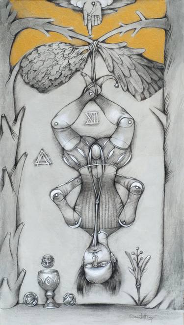 The Hanged Man. Tarot series thumb