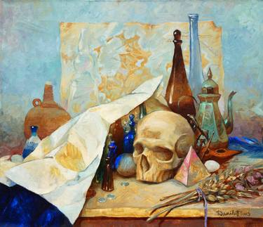 Original Fine Art Still Life Paintings by Alexander Daniloff