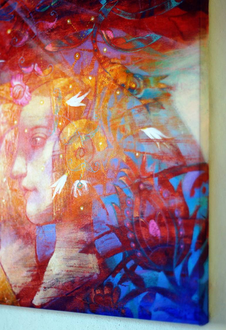 Original Figurative Women Painting by Alexander Daniloff