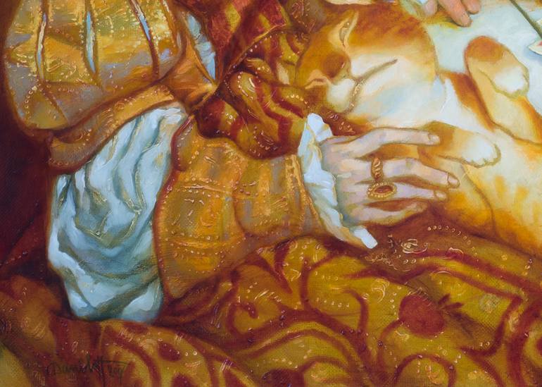 Original Figurative People Painting by Alexander Daniloff