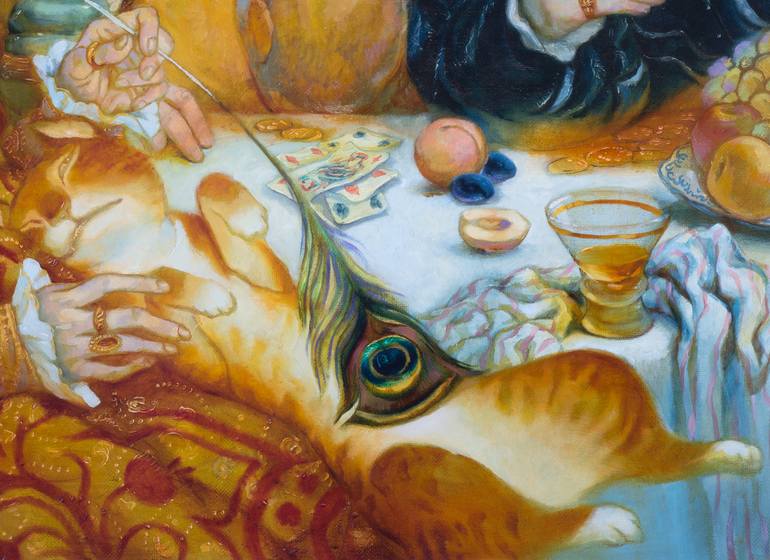 Original Figurative People Painting by Alexander Daniloff