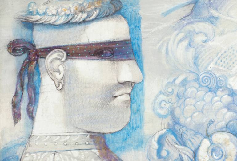 Original Figurative Family Painting by Alexander Daniloff
