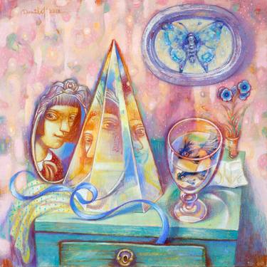 Saatchi Art Artist Alexander Daniloff; Paintings, “Through the mirror” #art
