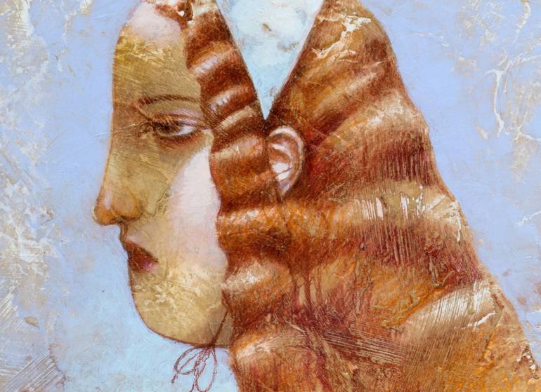 Original Figurative Women Painting by Alexander Daniloff