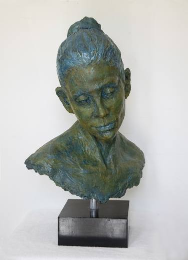 Original Expressionism Fantasy Sculpture by Esther Kong Lo