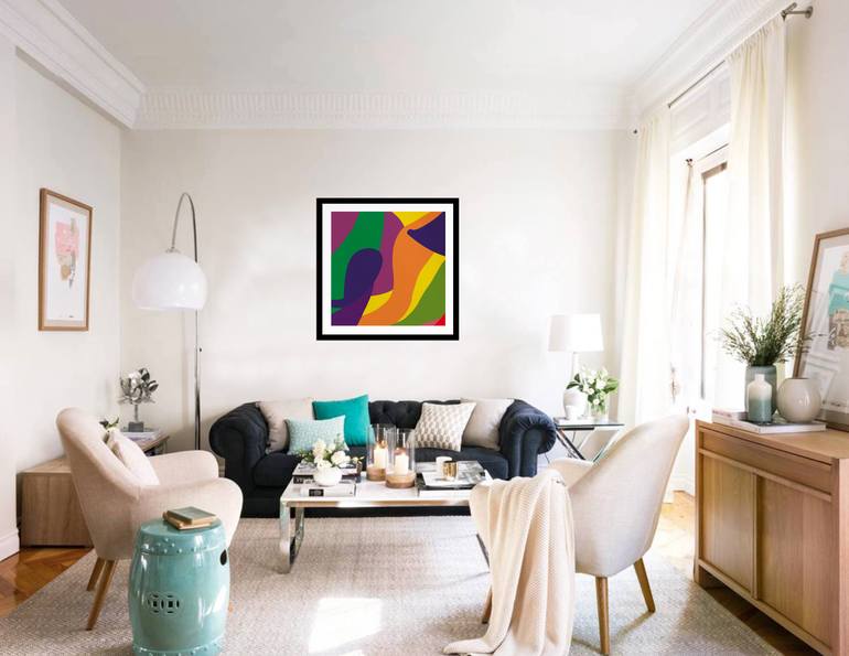 Original Minimalism Abstract Painting by Jazz Coolbeat