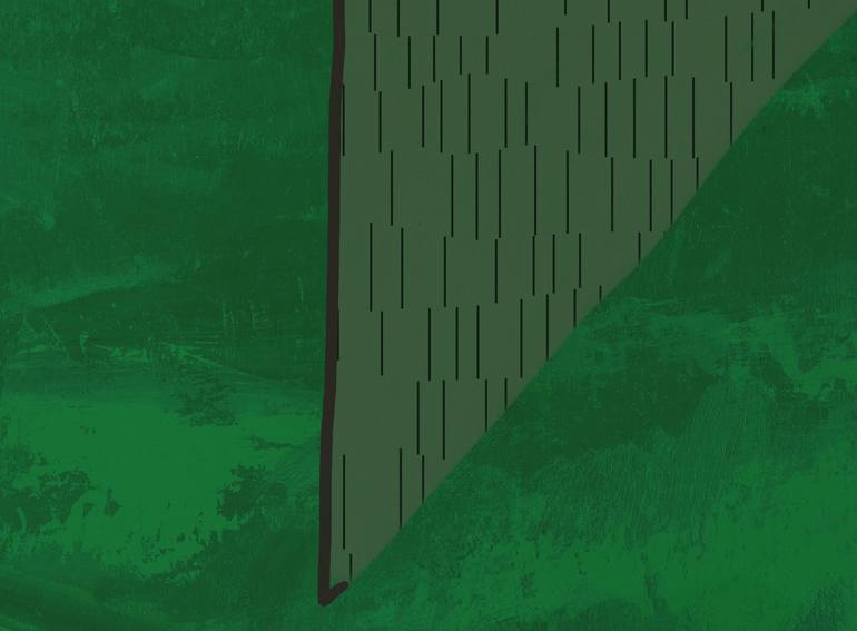 Original Abstract Expressionism Abstract Painting by Jazz Coolbeat