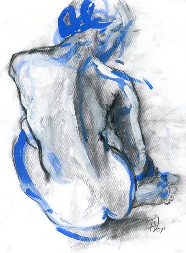Original Nude Paintings by Valeria Fulop
