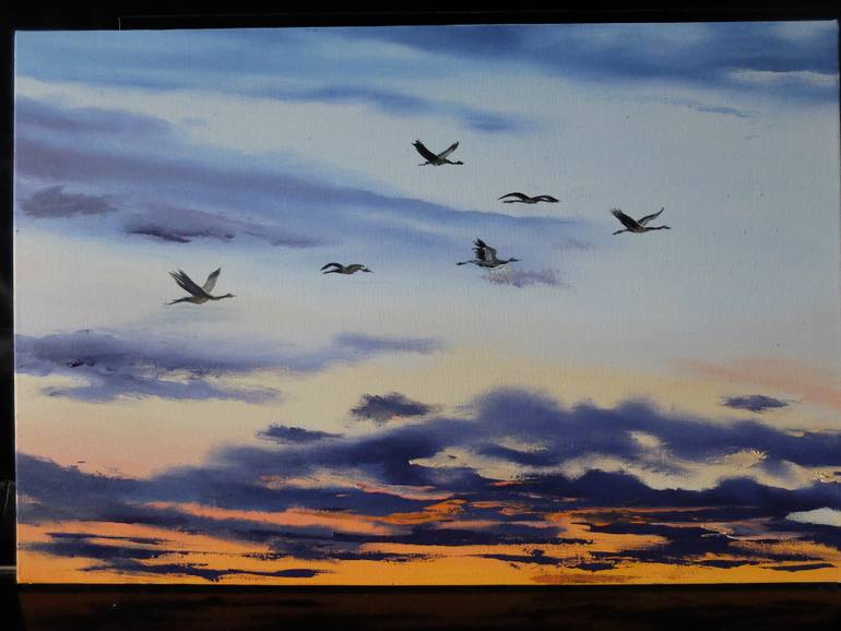 Original Realism Animal Painting by Valeriia Radziievska