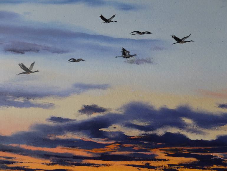 Original Realism Animal Painting by Valeriia Radziievska
