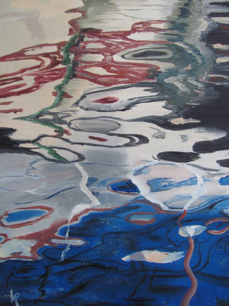 Original Water Painting by Valeriia Radziievska