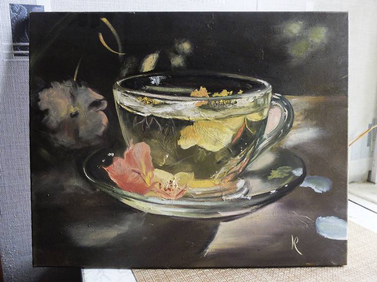 Original Food & Drink Painting by Valeriia Radziievska