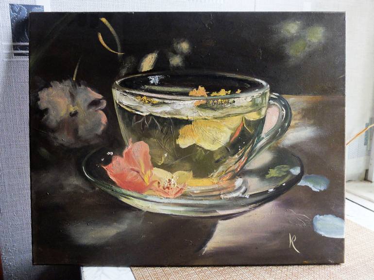 Original Food & Drink Painting by Valeriia Radziievska