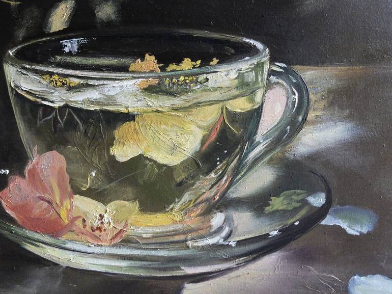 Original Food & Drink Painting by Valeriia Radziievska