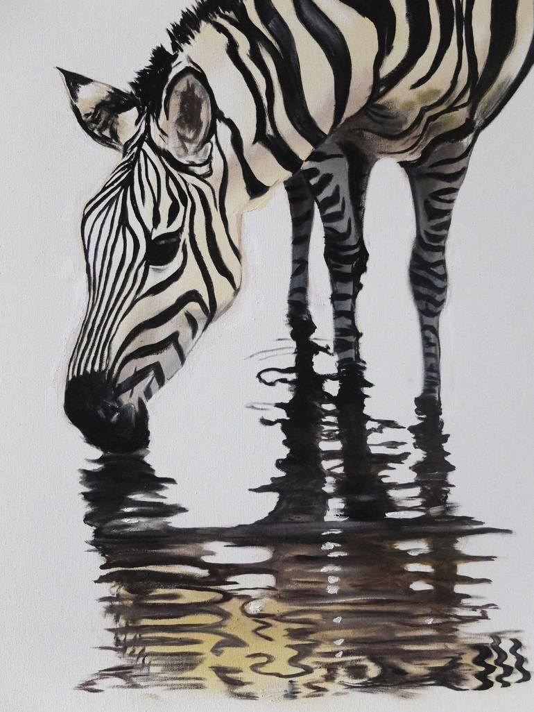 Original Animal Painting by Valeriia Radziievska