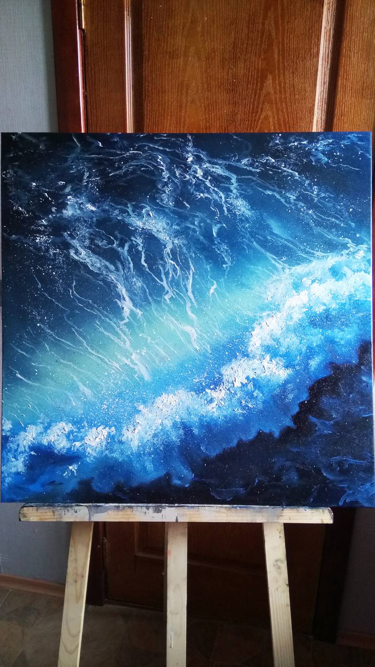 Original Realism Seascape Painting by Valeriia Radziievska