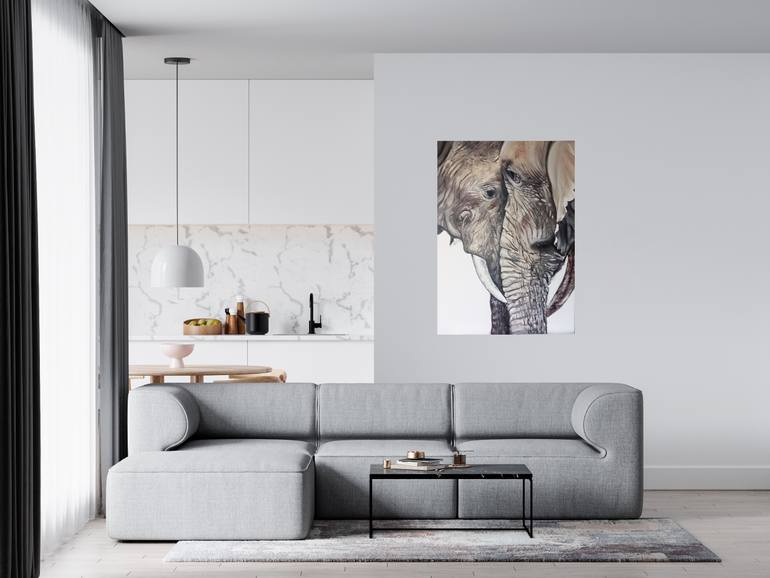 Original Other Animal Painting by Valeriia Radziievska