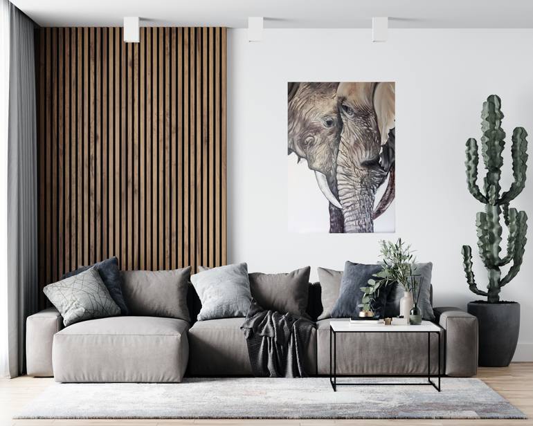 Original Other Animal Painting by Valeriia Radziievska