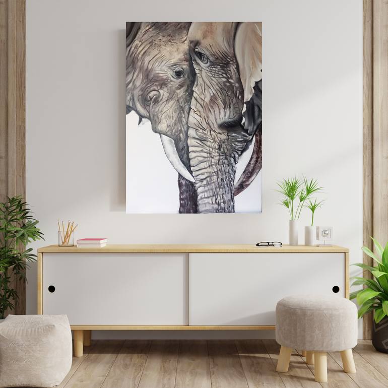 Original Other Animal Painting by Valeriia Radziievska