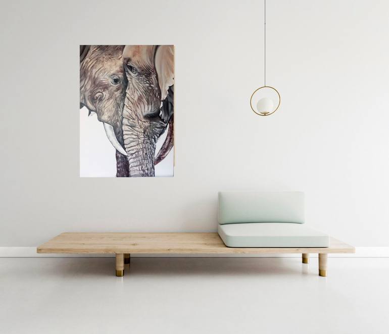 Original Other Animal Painting by Valeriia Radziievska