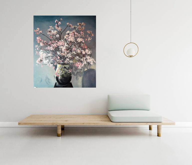 Original Impressionism Floral Painting by Valeriia Radziievska