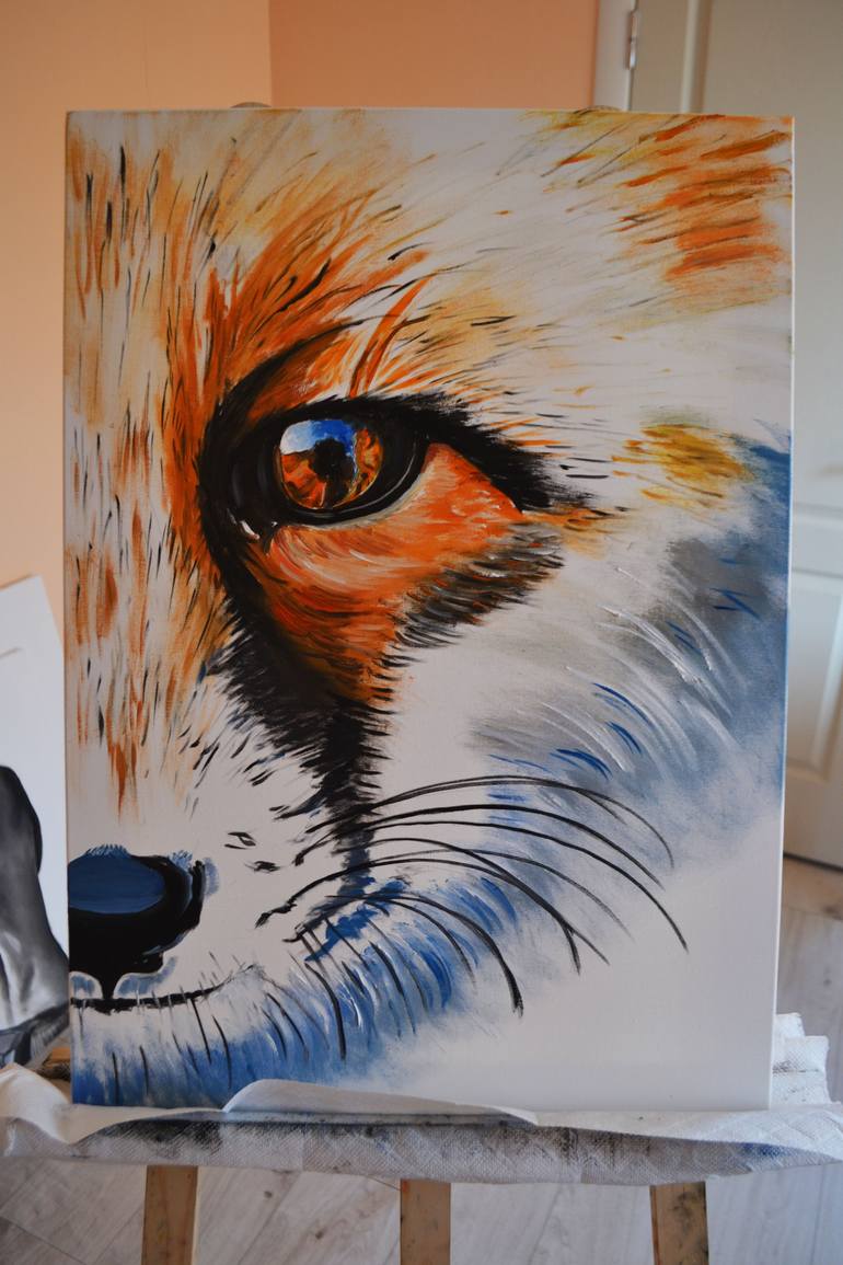 Original Other Animal Painting by Valeriia Radziievska