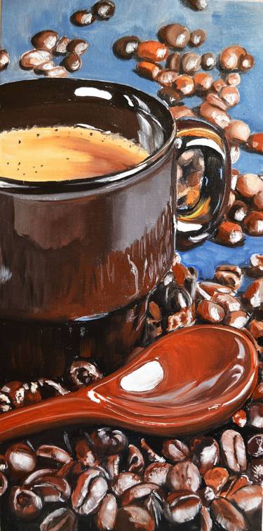 Print of Photorealism Food Paintings by Valeriia Radziievska