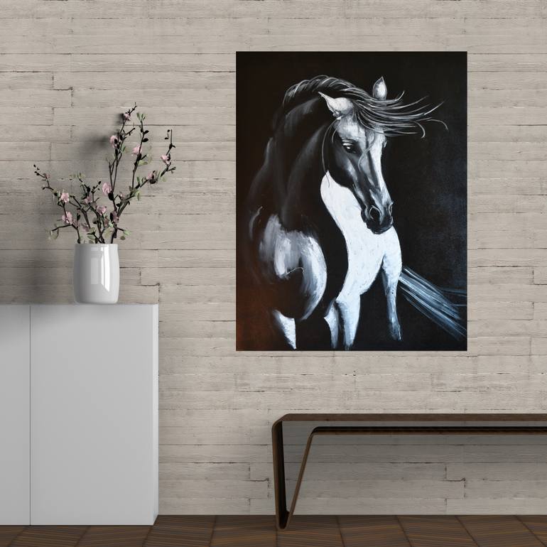 Original Realism Animal Painting by Valeriia Radziievska